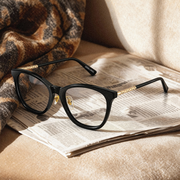April Black Frame Glasses with Cat eye Frame Online | ZEELOOL