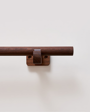 Minimal Wooden Curtain Rod