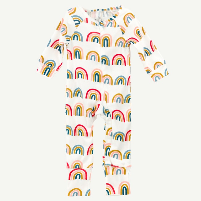 Rainbow Print Unionsuit
