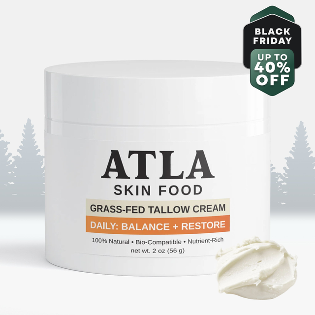 ATLA Skin Food Daily Tallow Cream — Pure & Balanced