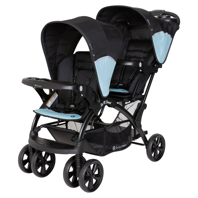 Sit N' Stand® Double Stroller - Desert Blue (Walmart Exclusive)