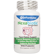 DrFormulas Candida Cleanse | Nexabiotic Probiotics, Oregano, Digestive Enzymes, 60 Capsules