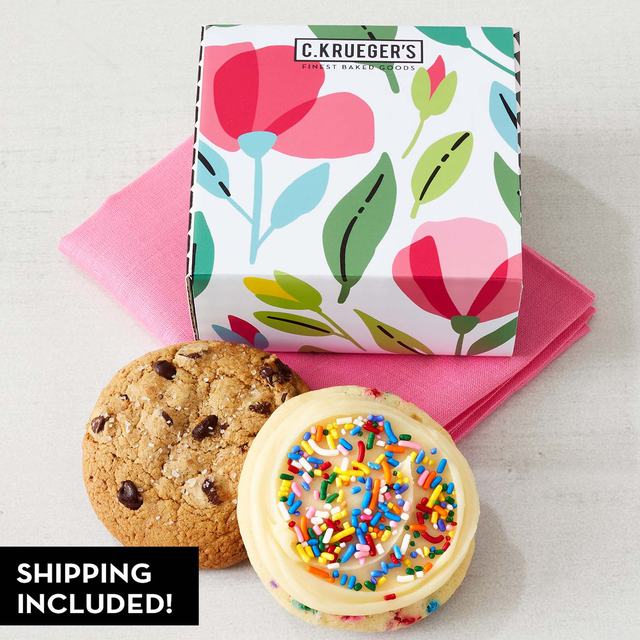 Spring Garden Duo Sampler - Assorted Cookies