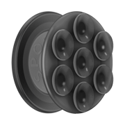 Translucent Black — MagSafe Suck-Up Grip & Mount