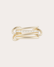 Kira 18K Gold Diamond Linked Rings
