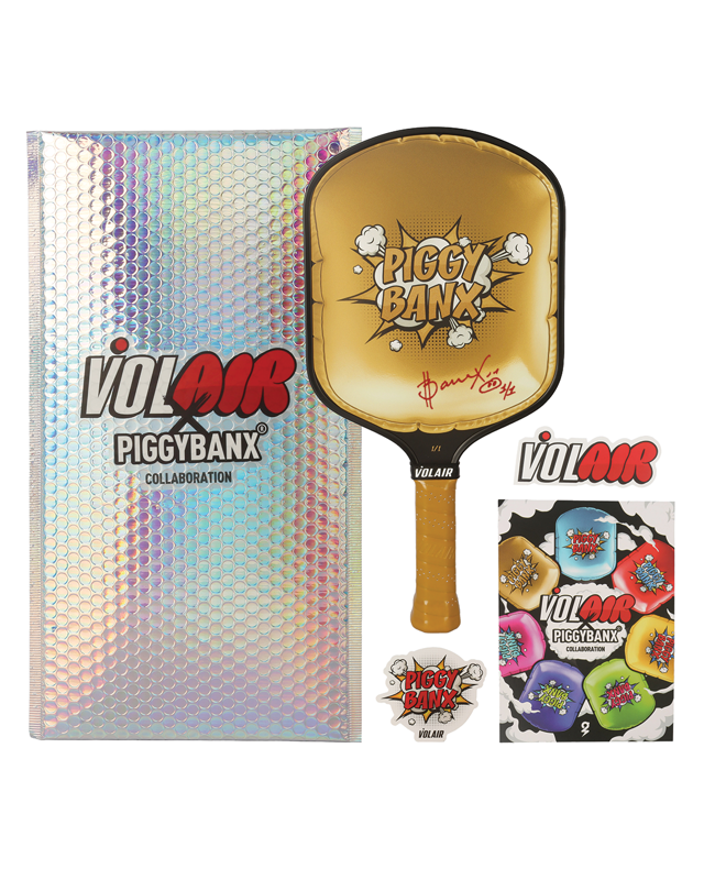 Volair x PiggyBanx Pro 2 16mm Pickleball Paddle