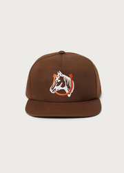 Horseshoe Logo Hat | Brown