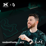 randomfrankp x X-Raypad ACE Control Gaming Mousepad - Midnight Camo