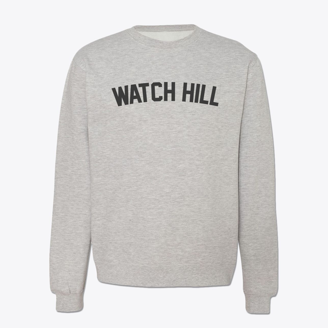 Watch Hill Rhode Island Classic Curve Crewneck Sweatshirt