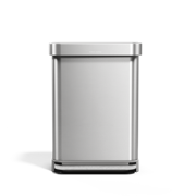 55L rectangular step can with liner pocket