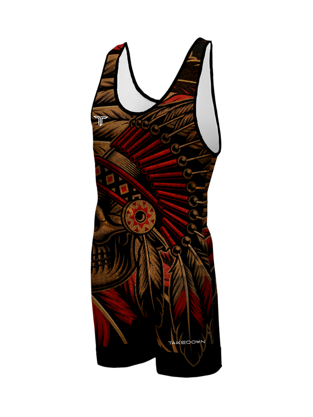 Warrior Chief Wrestling Singlet