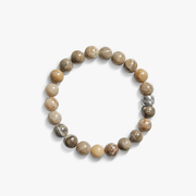 8mm Beaded Bracelet Petoskey 