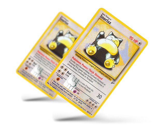 Snorlax Pokemon Card Credit Card Skin