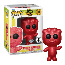 EXCLUSIVE POP! DIAMOND COLLECTION REDBERRY SOUR PATCH KIDS VINYL FIGURE