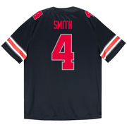 Ohio State Buckeyes Nike #4 Jeremiah Smith Student Athlete Black Football Jersey