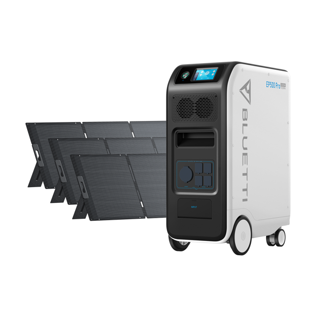 BLUETTI EP500Pro Solar Power Station | 3,000W 5,120Wh