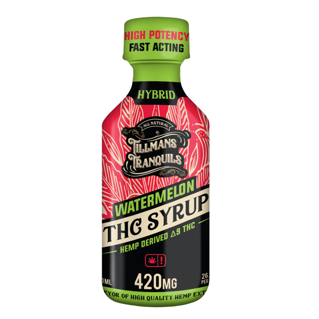 Watermelon Delta 9 Syrup – 420mg