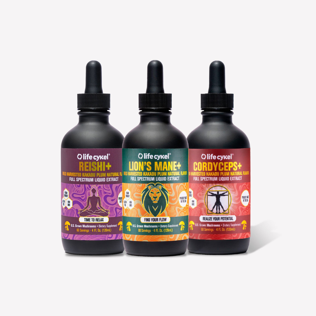 Professional Athletes Pack - Lion's Mane, Cordyceps, Reishi