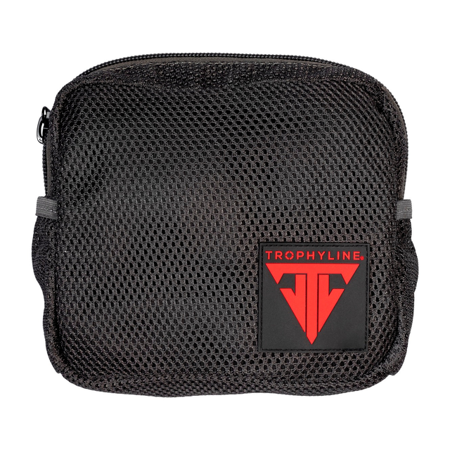 Grey Square Accessory Pouch