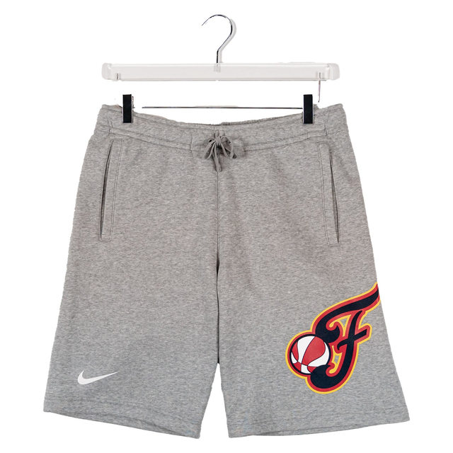 Adult Indiana Fever Secodary Logo Fleece Short in Grey by Nike