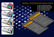 The Supreme Bundle Of 90000+ Photoshop Resources