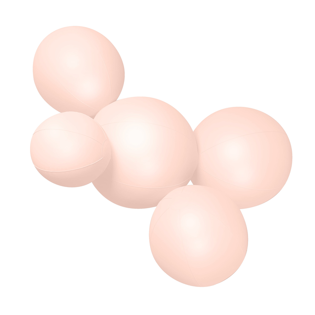 SHIPS NOW • Balloon Garland: 5-Cluster in Blush (Matte) • FINAL SALE