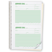 Phone Message Book -  Service Call Book