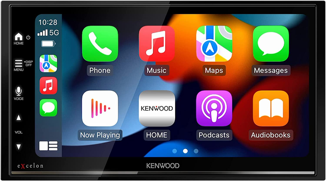 Kenwood DMX809S 6.8" Media Receiver with Wireless Apple CarPlay and Android Auto