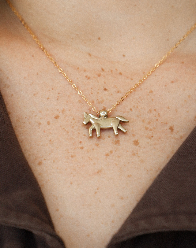 Noble x Natalie Joy Jewelry Horse Necklace