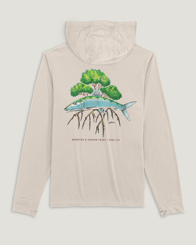 Men's Elevate Lightweight Hoodie - Bonefish & Tarpon Trust
