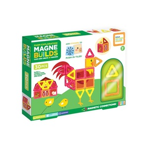 RMS 30-Pc. MagneBuilds Farm Set
