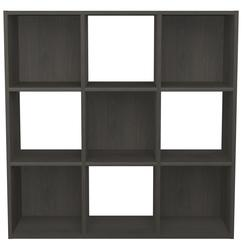 Dakota™ 36-3/4"W x 36-3/4"H x 11-3/8"D Charcoal 9-Cube Storage Organizer