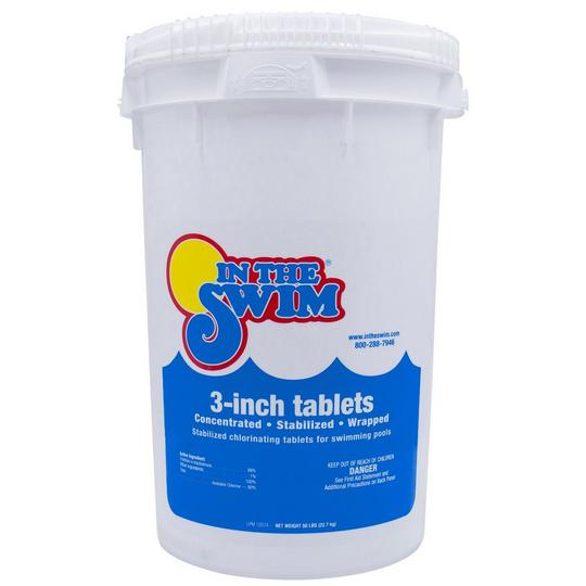 3 Inch Chlorine Tablets - 50 lbs