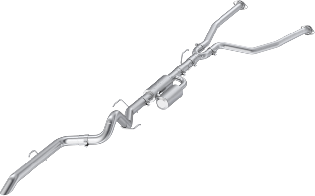 2022-2025 Tundra Cat-Back, Turndown Exit Exhaust, S5305AL