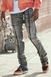 STACKED CUT & SEW JEANS