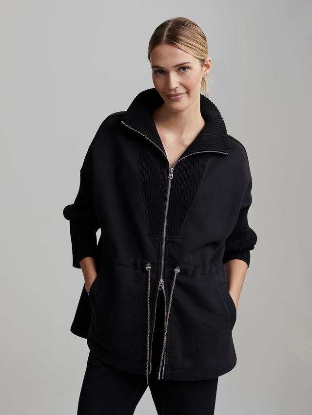 Cotswold Longline Zip-Through Sweat