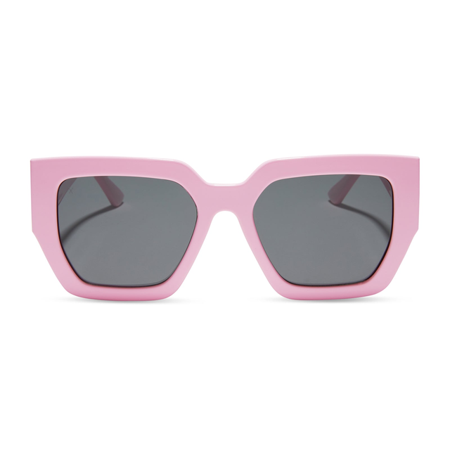 she's a 10 - babygirl pink + grey polarized sunglasses