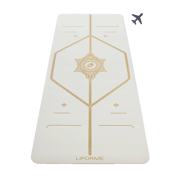 Liforme White Magic Travel Yoga Mat