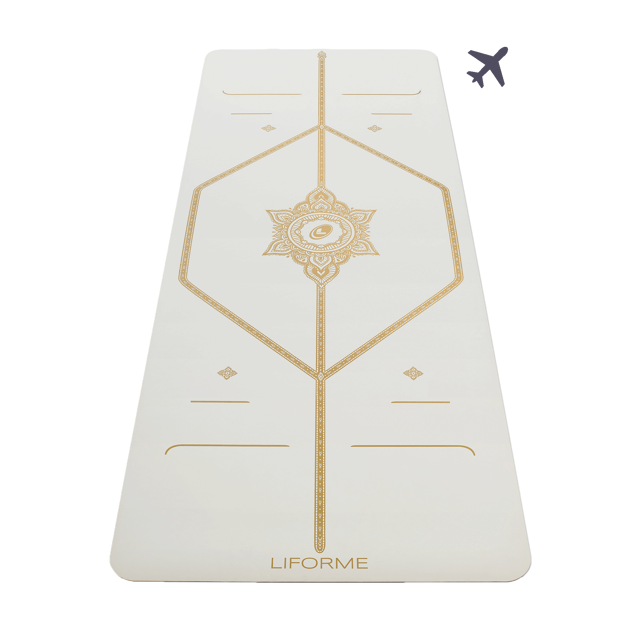 Liforme White Magic Travel Yoga Mat