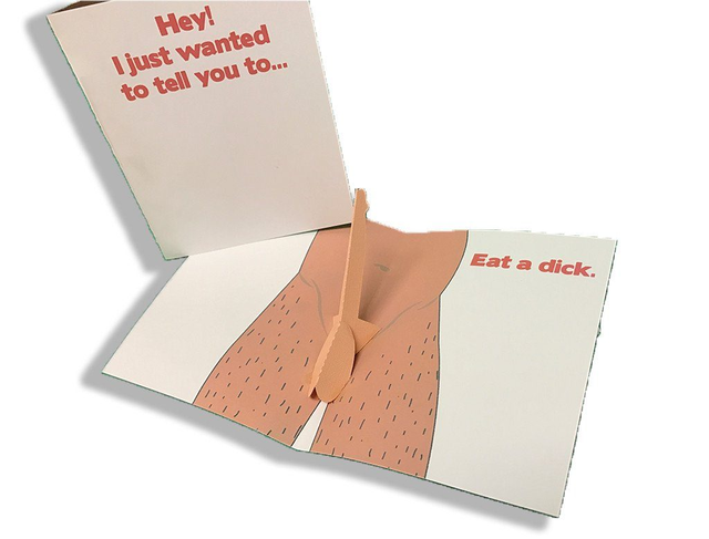 Eat a Dick Card