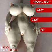 135cm (4ft5') SBBW Thicc Love Doll