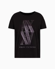 Relaxed fit T-shirt with maxi logo