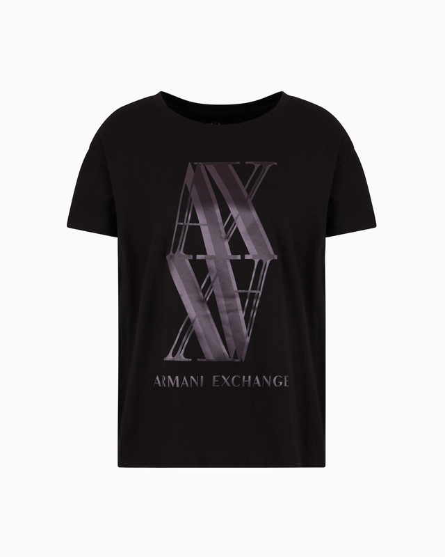 Relaxed fit T-shirt with maxi logo