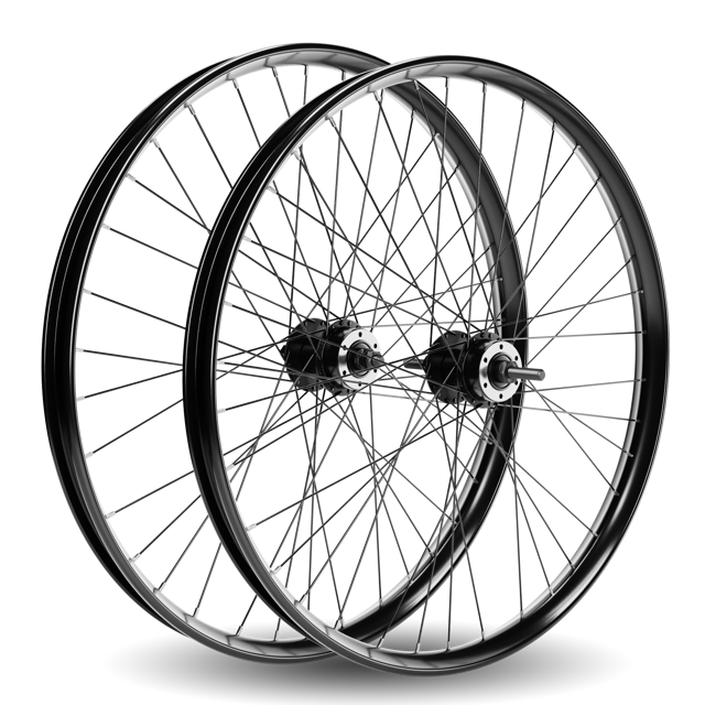 BBR Tuning HEAVY DUTY 12 Gauge 26 Inch x 1.25 Inch Rim Set