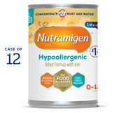 Nutramigen® Hypoallergenic Infant Formula - Conentrate - 13 fl oz Can (Case of 12)