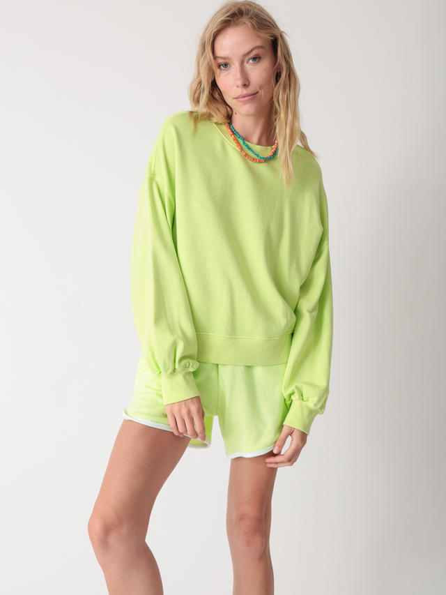 Balloon Sweatshirt - Lime