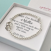 21st Birthday Bracelet