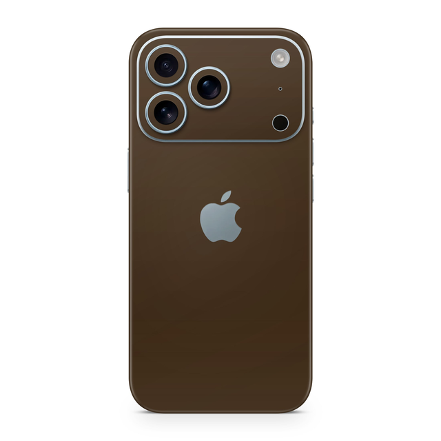 Chocolate Brown iPhone Skin + Case