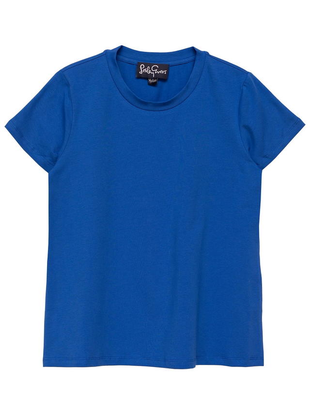 MAISIE cotton tee Blue