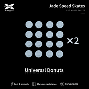 X-Raypad Jade DIY Mouse Skates - Universal Donuts